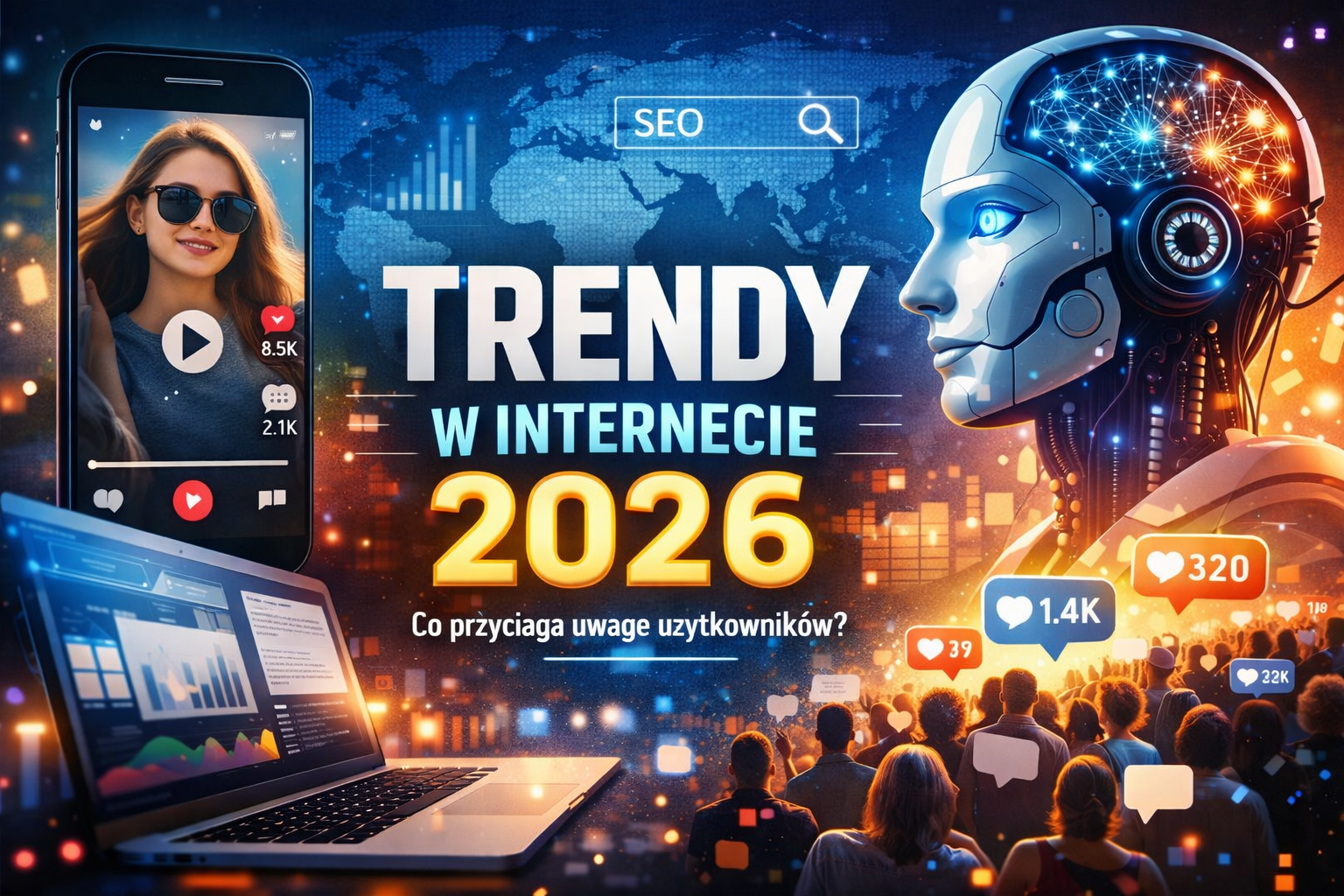 Internet w 2026 roku: te trendy, które pojawiają się podczas ruchu (numer 4 zaskakuje)