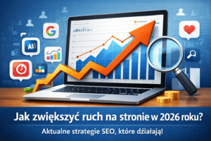 Jak zwiększyć ruch na stronie w 2026 roku? Aktualne strategie SEO, które naprawdę działają